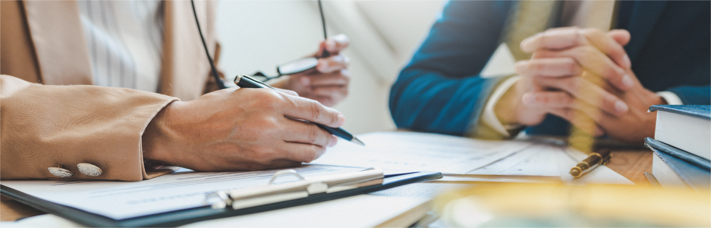 Lawsuit and justice concept, Lawyer working with partner at law firm. legal consulting discussion defendant punishment law in courtroom